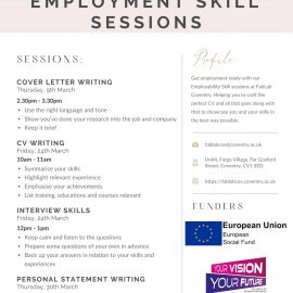 Employment Skills & Support Sessions